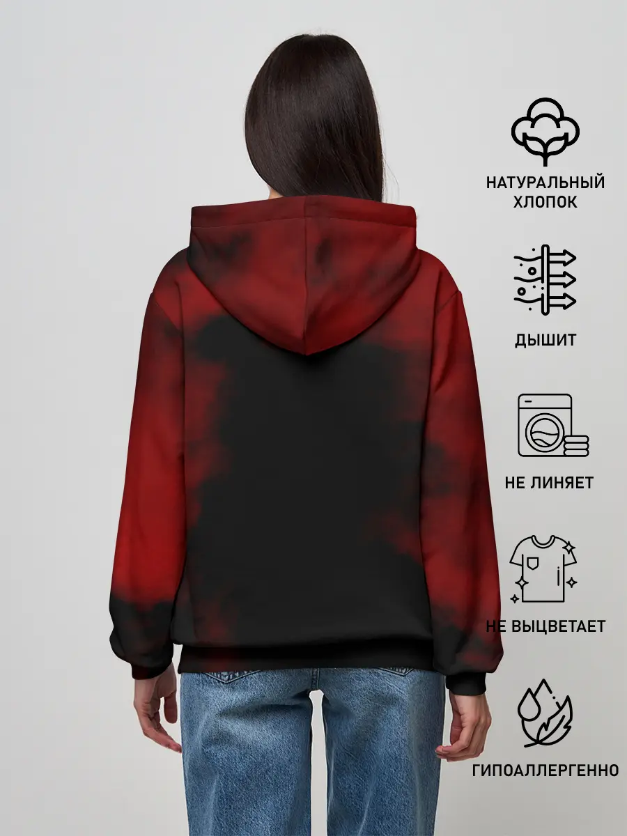 Женское худи / Kiss