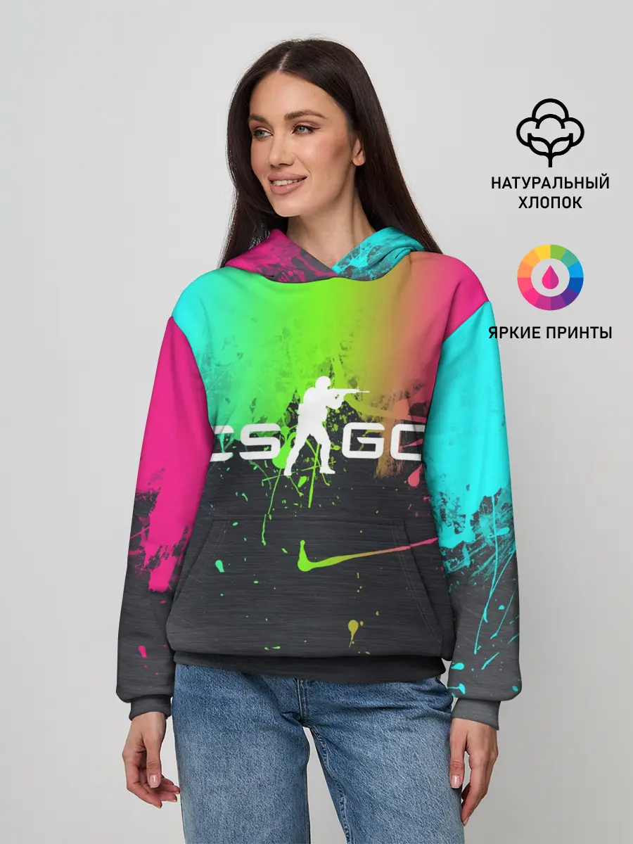 Женское худи / Фосфор CS:Go