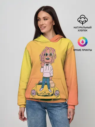 Женское худи / Lil Pump - Flex Like Ouu