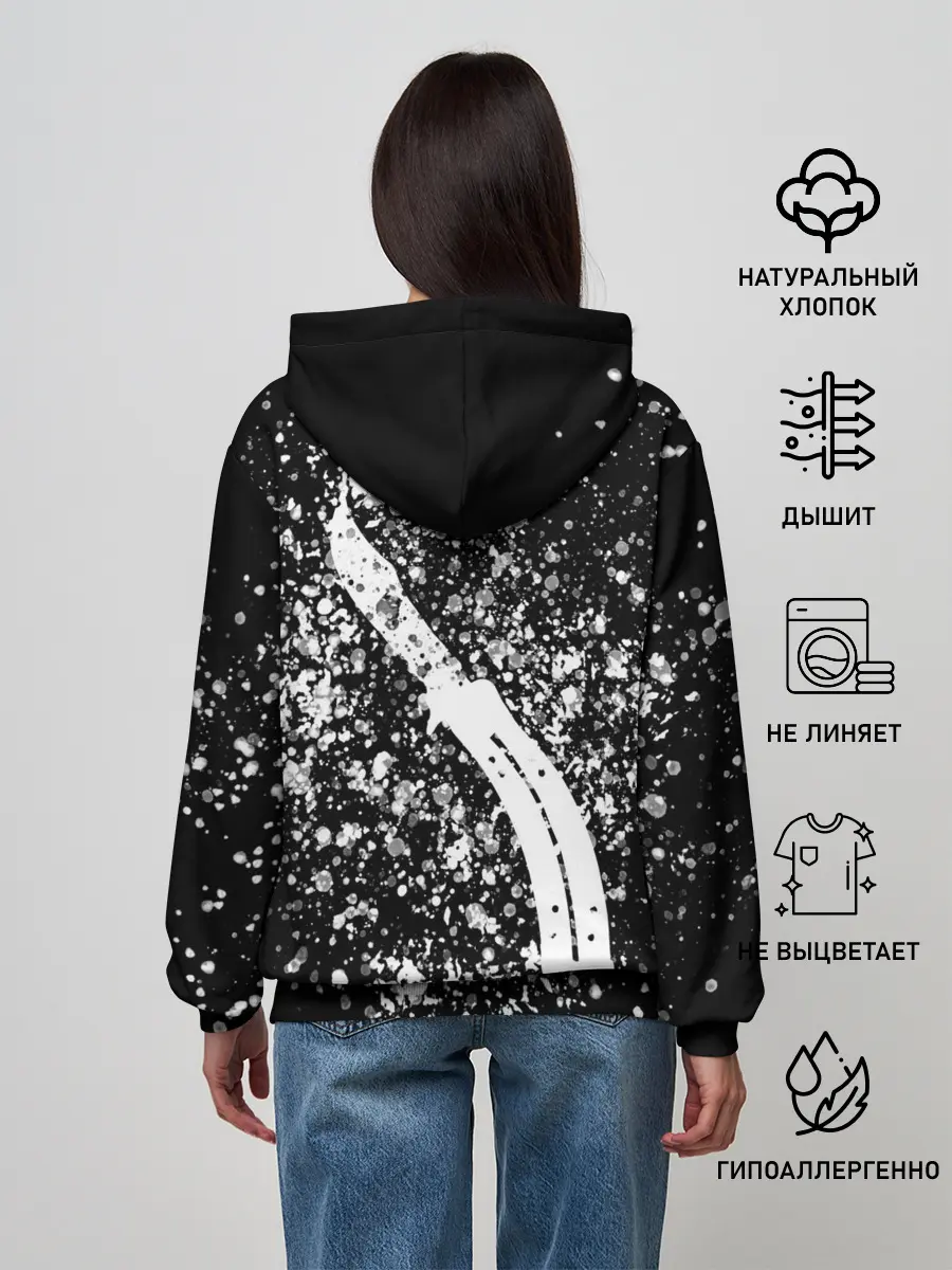 Женское худи / CS GO White Knife