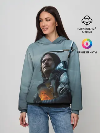 Женское худи / Сэм - DEATH STRANDING