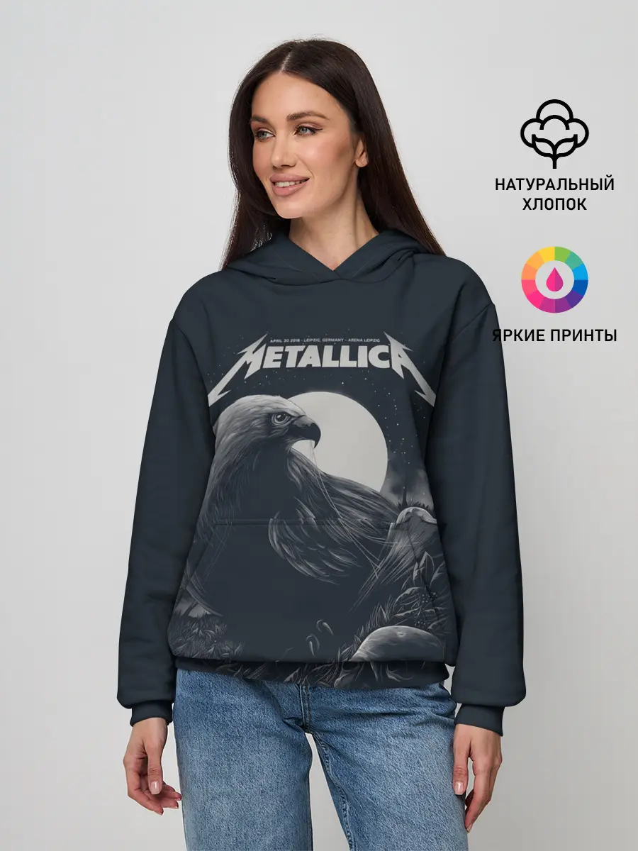 Женское худи / Metallica