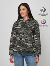 Женское худи / Именной камуфляж. Лёха