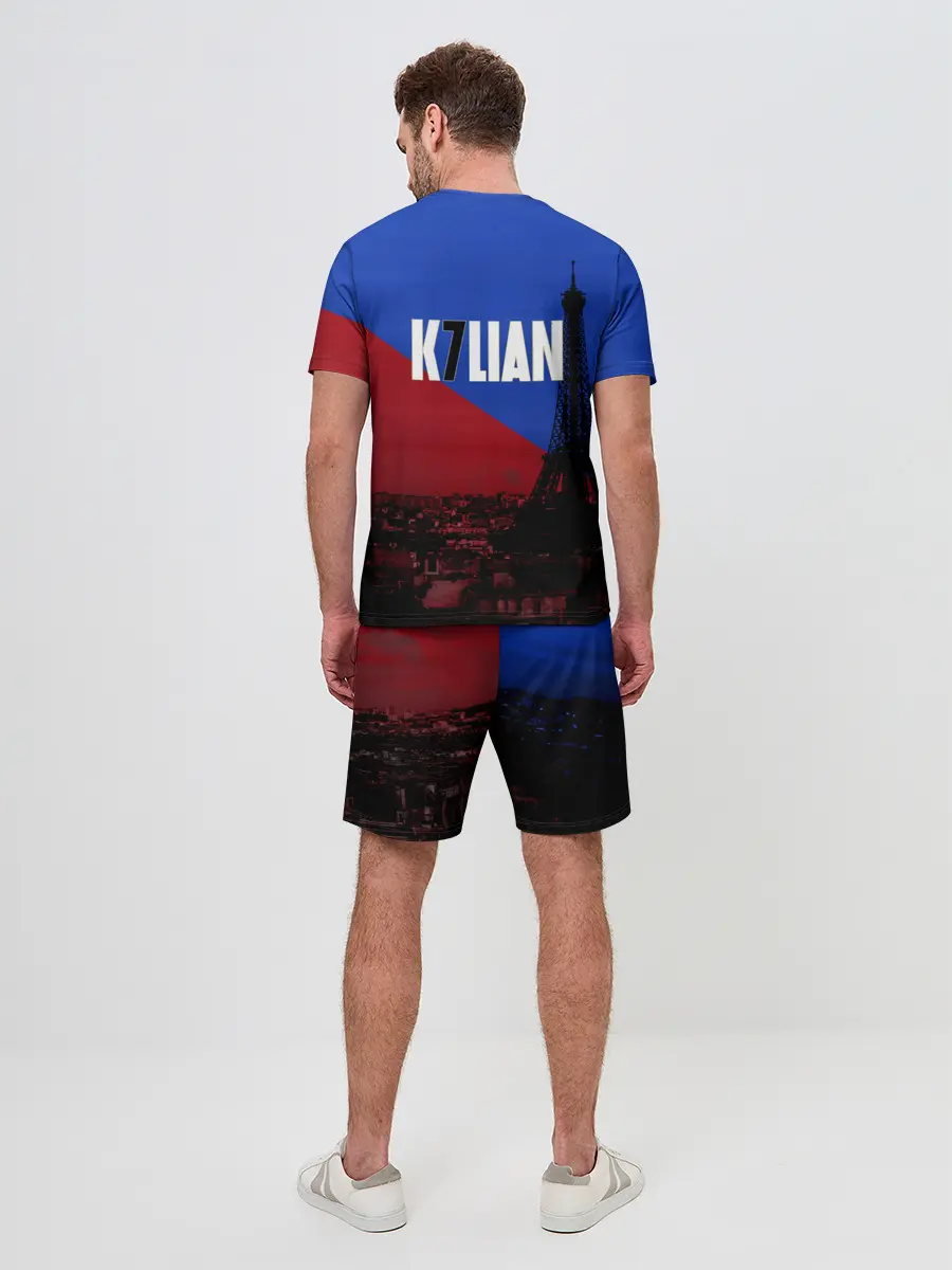 Мужской костюм с шортами / Мбапе