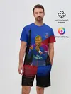 Мужской костюм с шортами / Мбапе