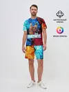 Мужской костюм с шортами / Фортнайт