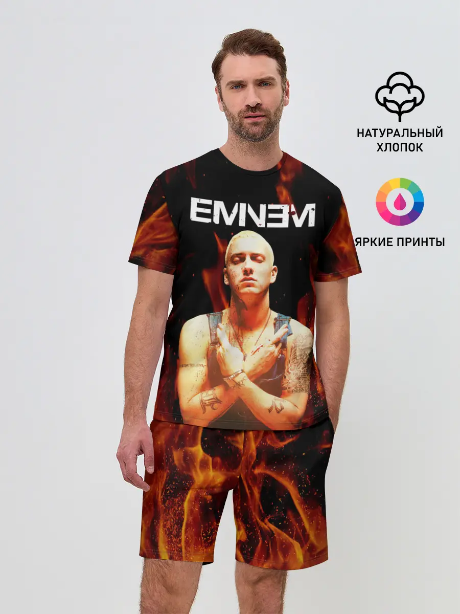 Мужской костюм с шортами / EMINEM.
