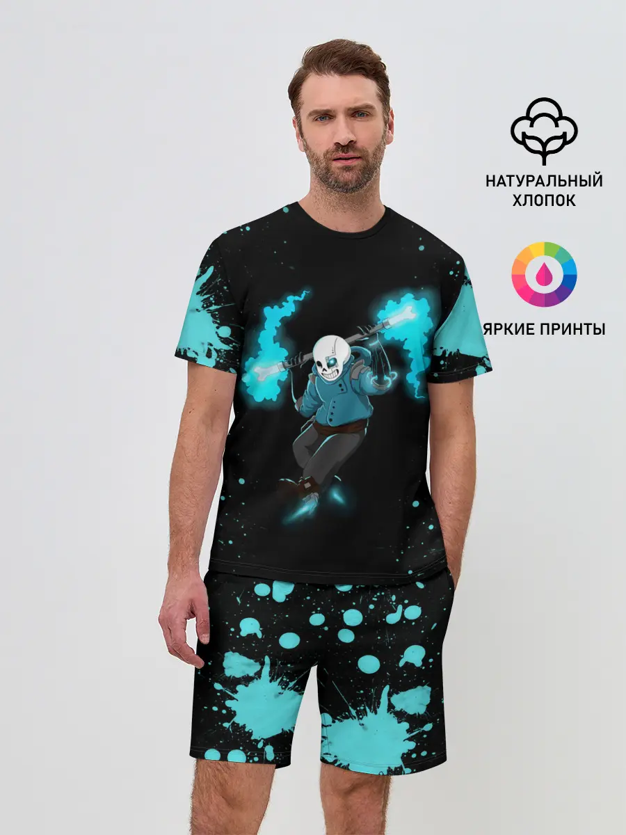 Мужской костюм с шортами / Undertale