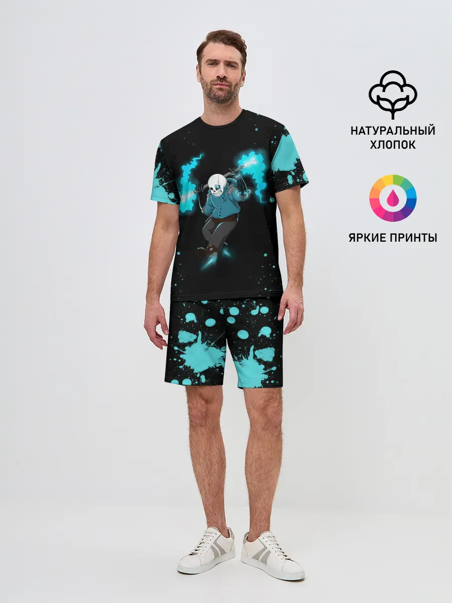 Мужской костюм с шортами / Undertale