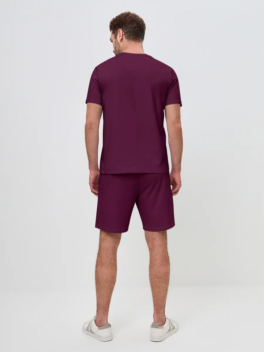 Мужской костюм с шортами / Minimal forest sunset