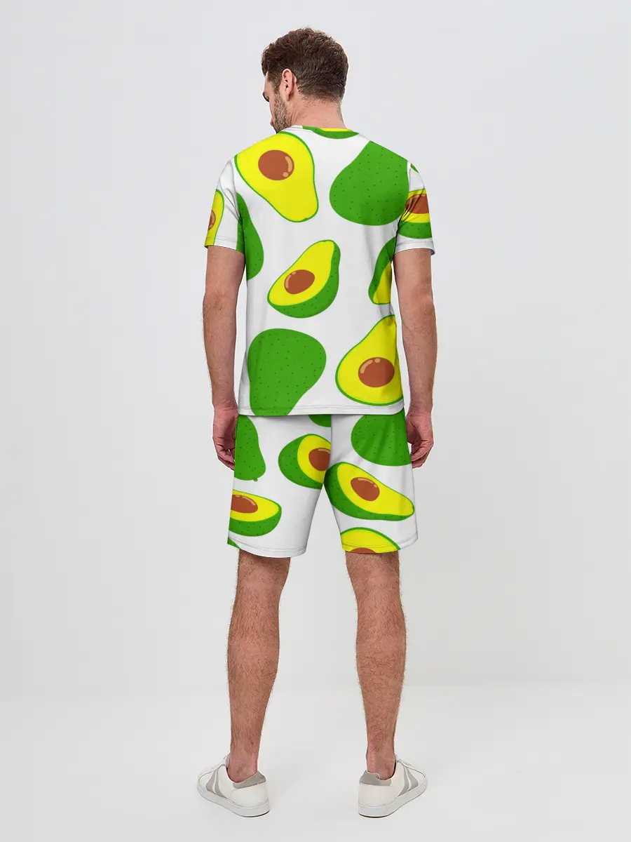 Мужской костюм с шортами / АВОКАДО