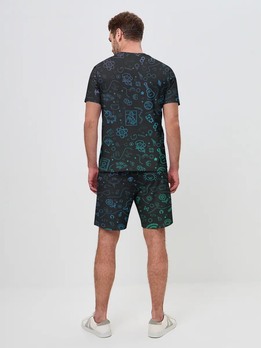 Мужской костюм с шортами / NEON