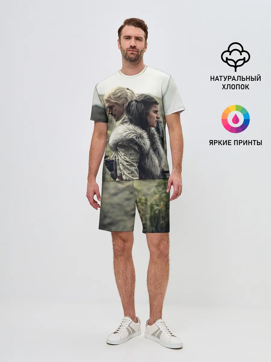 Мужской костюм с шортами / Ведьмак