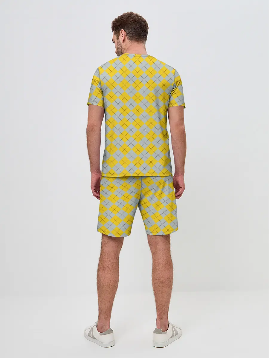 Мужской костюм с шортами / Coat of Hufflepuff