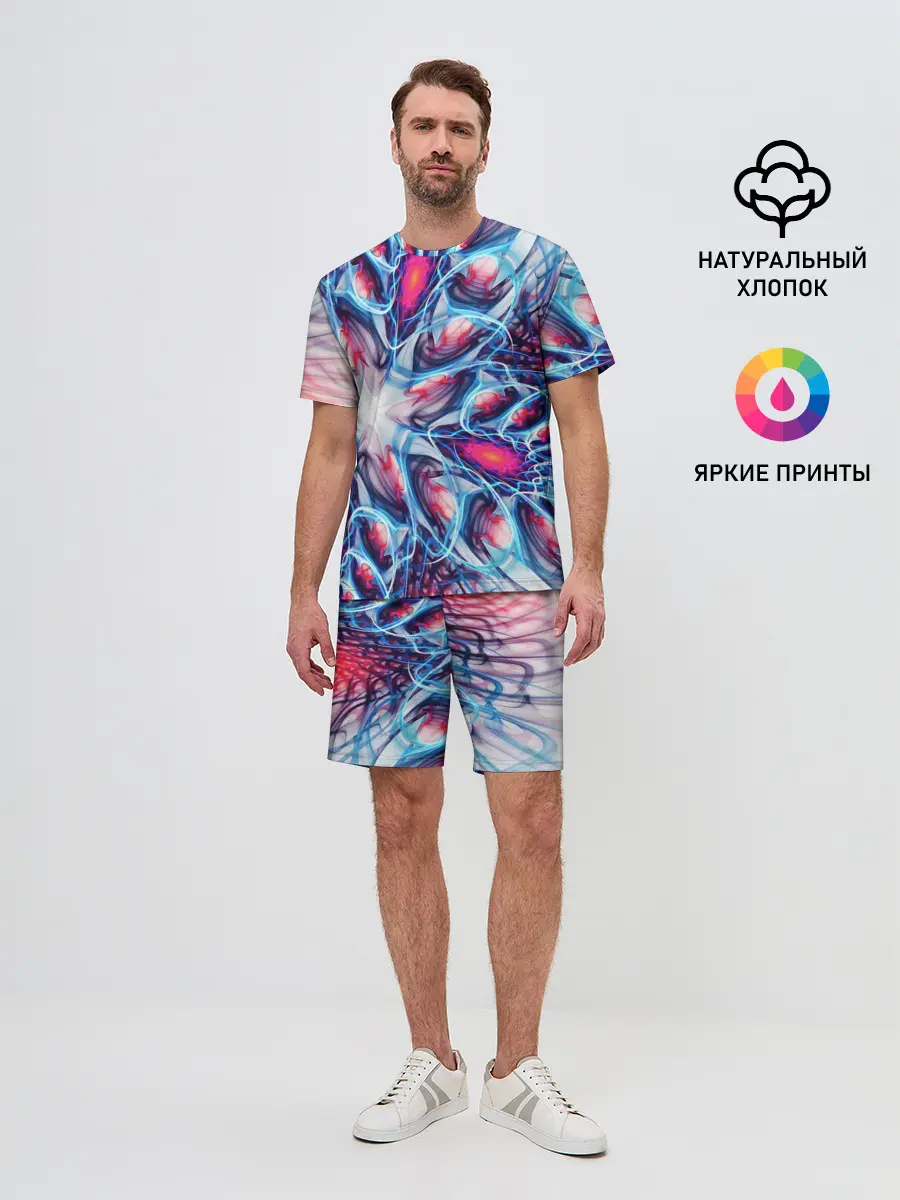 Мужской костюм с шортами / ABSTRACTION ILLUSION