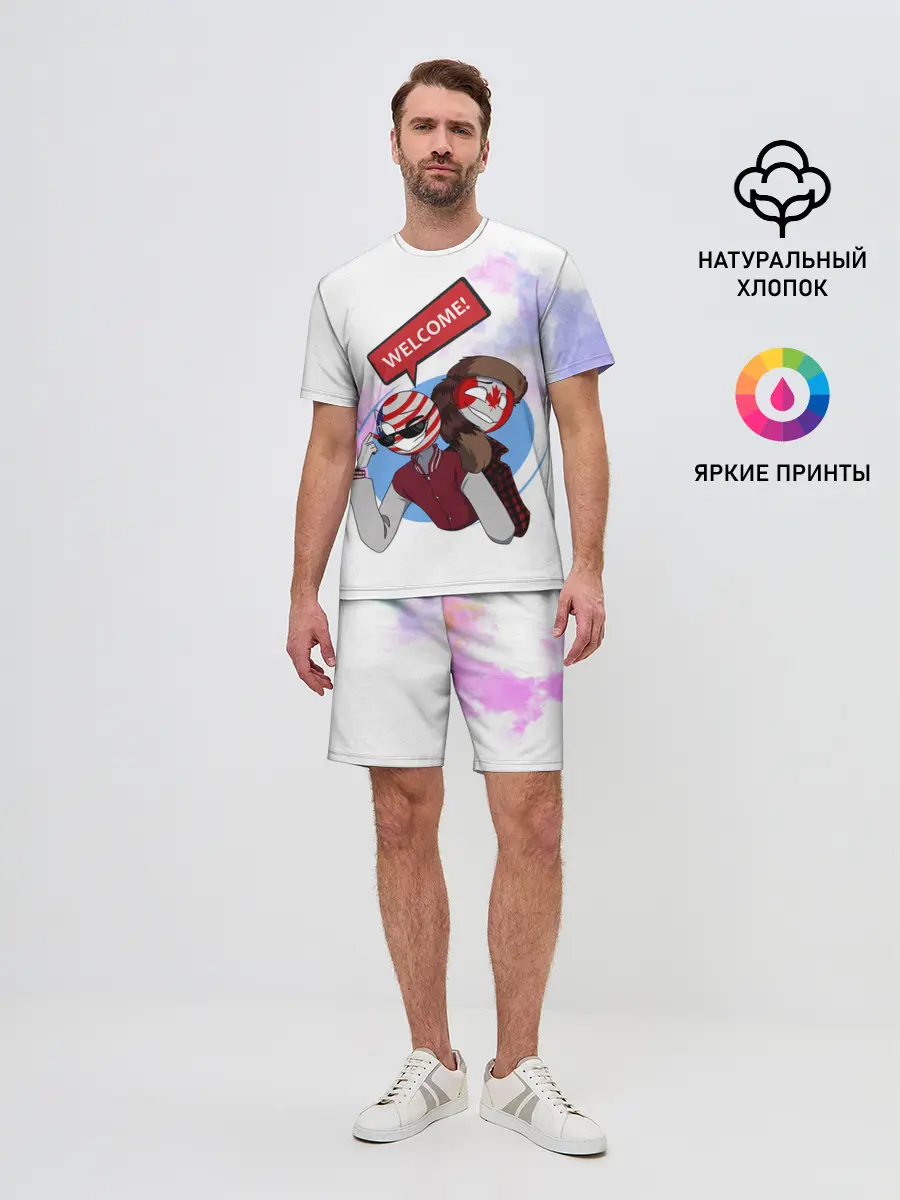 Мужской костюм с шортами / Country Humans