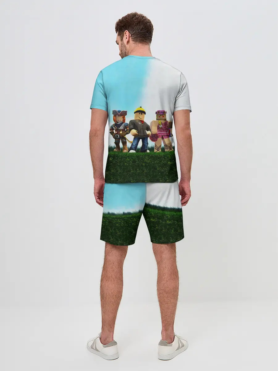 Мужской костюм с шортами / ROBLOX