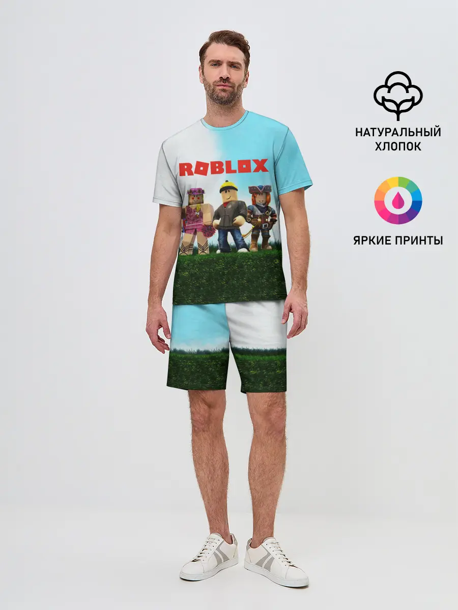 Мужской костюм с шортами / ROBLOX