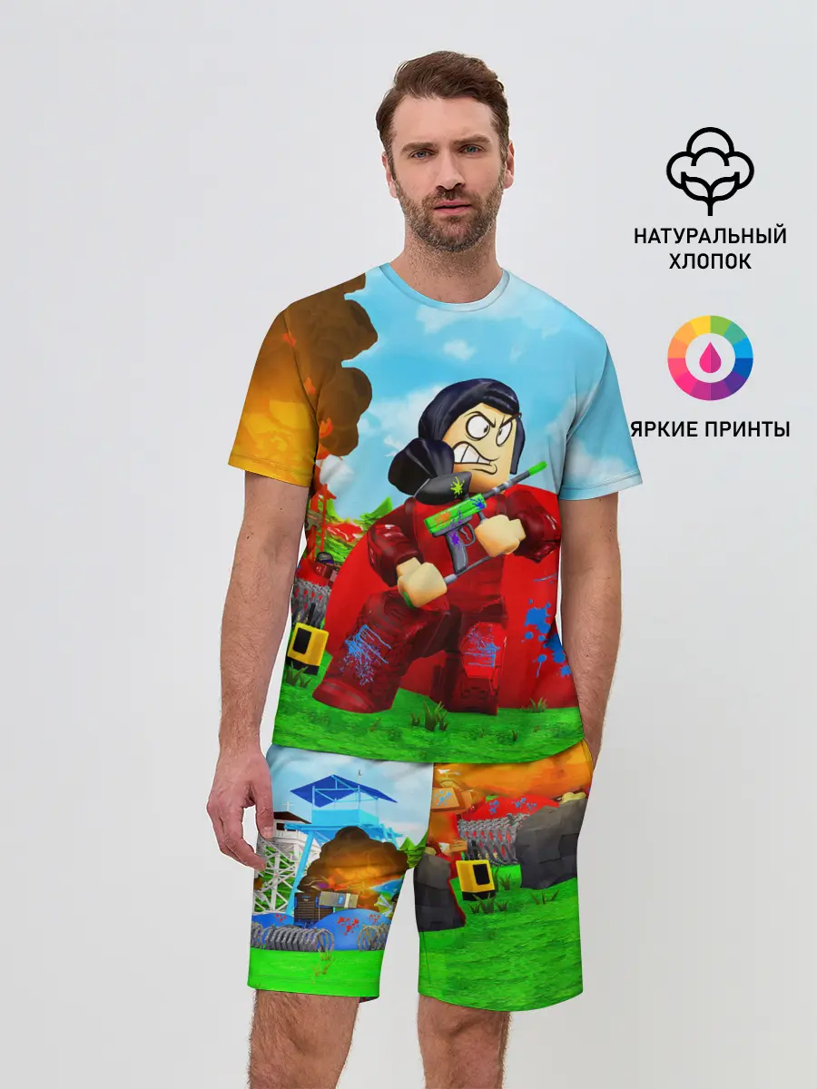 Мужской костюм с шортами / ROBLOX