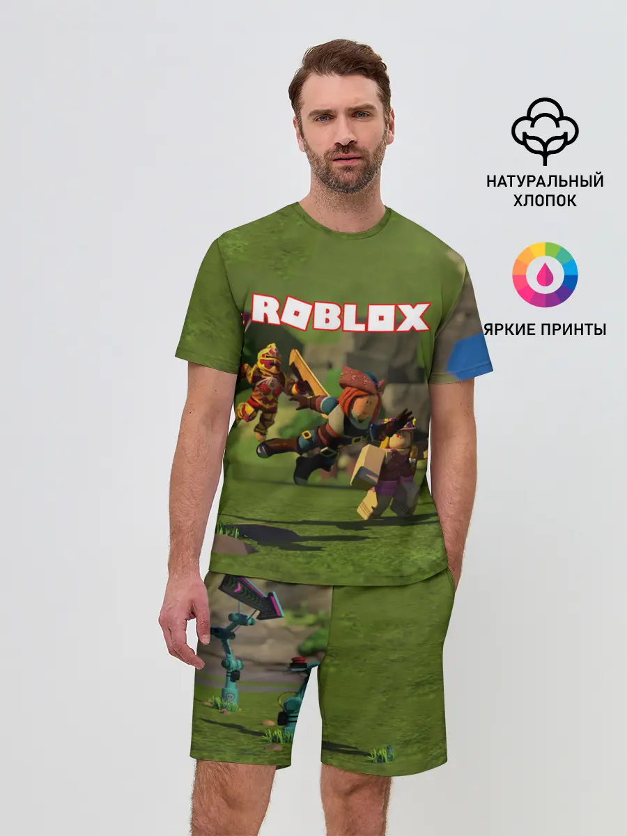 Мужской костюм с шортами / ROBLOX