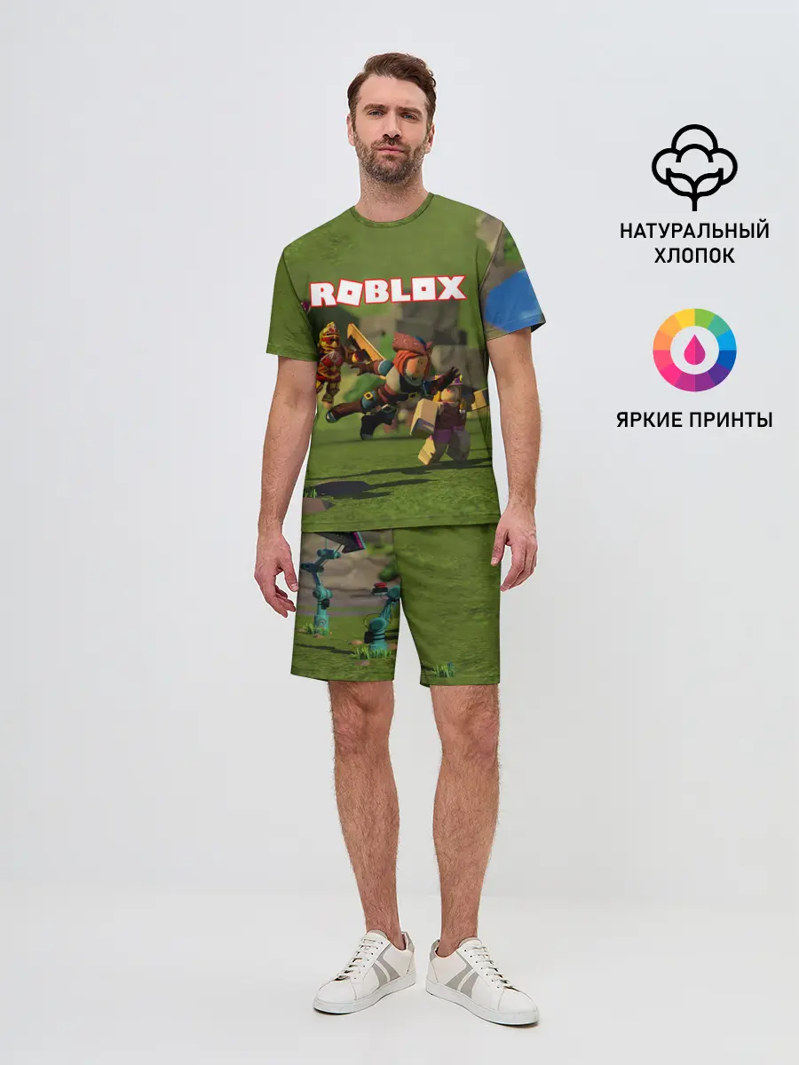 Мужской костюм с шортами / ROBLOX