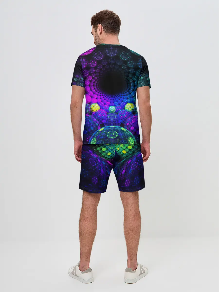 Мужской костюм с шортами / PSY NEON