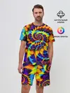 Мужской костюм с шортами / TIE-DYE COLOR