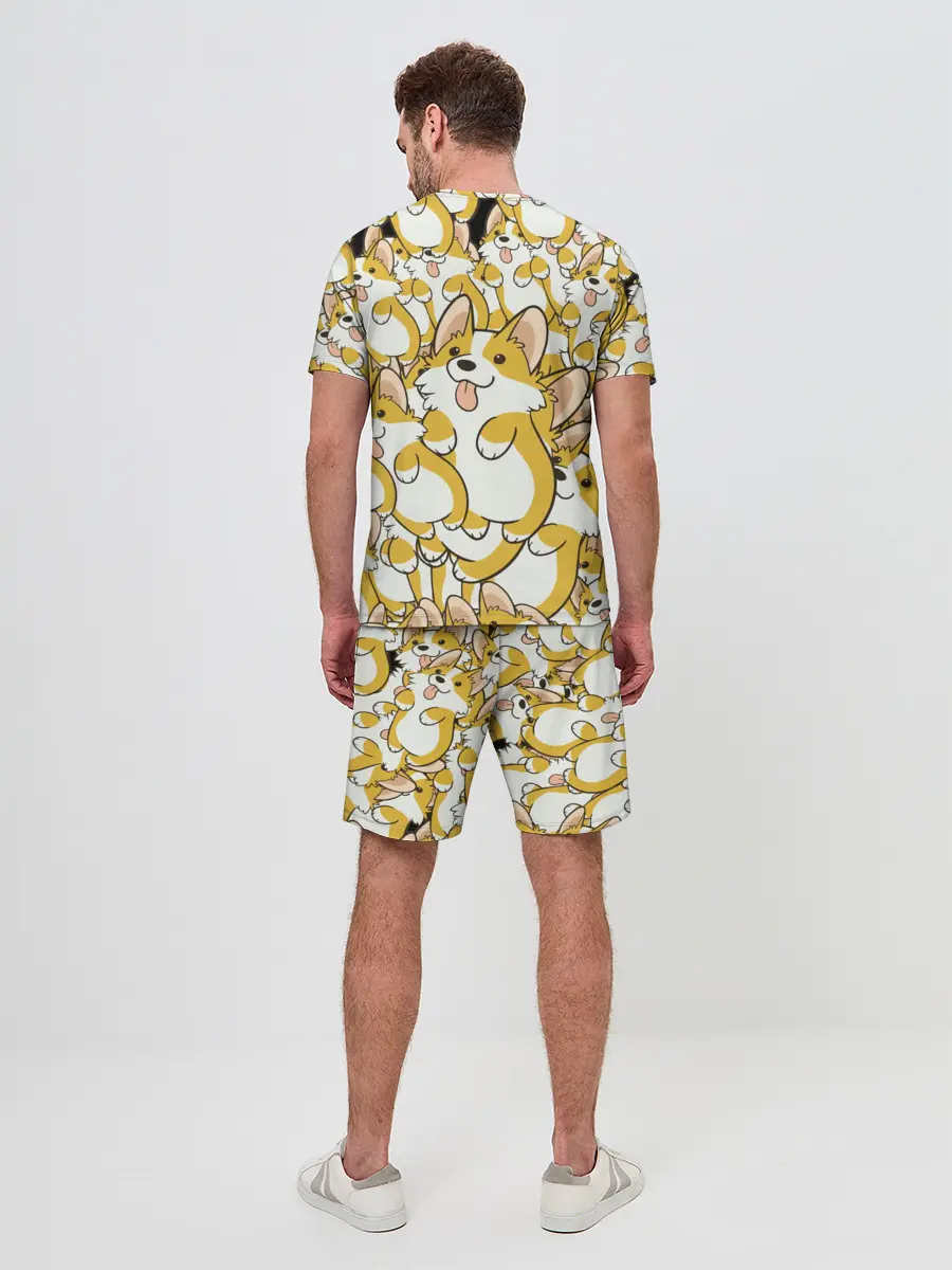 Мужской костюм с шортами / Корги