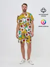 Мужской костюм с шортами / Морожки с глазами