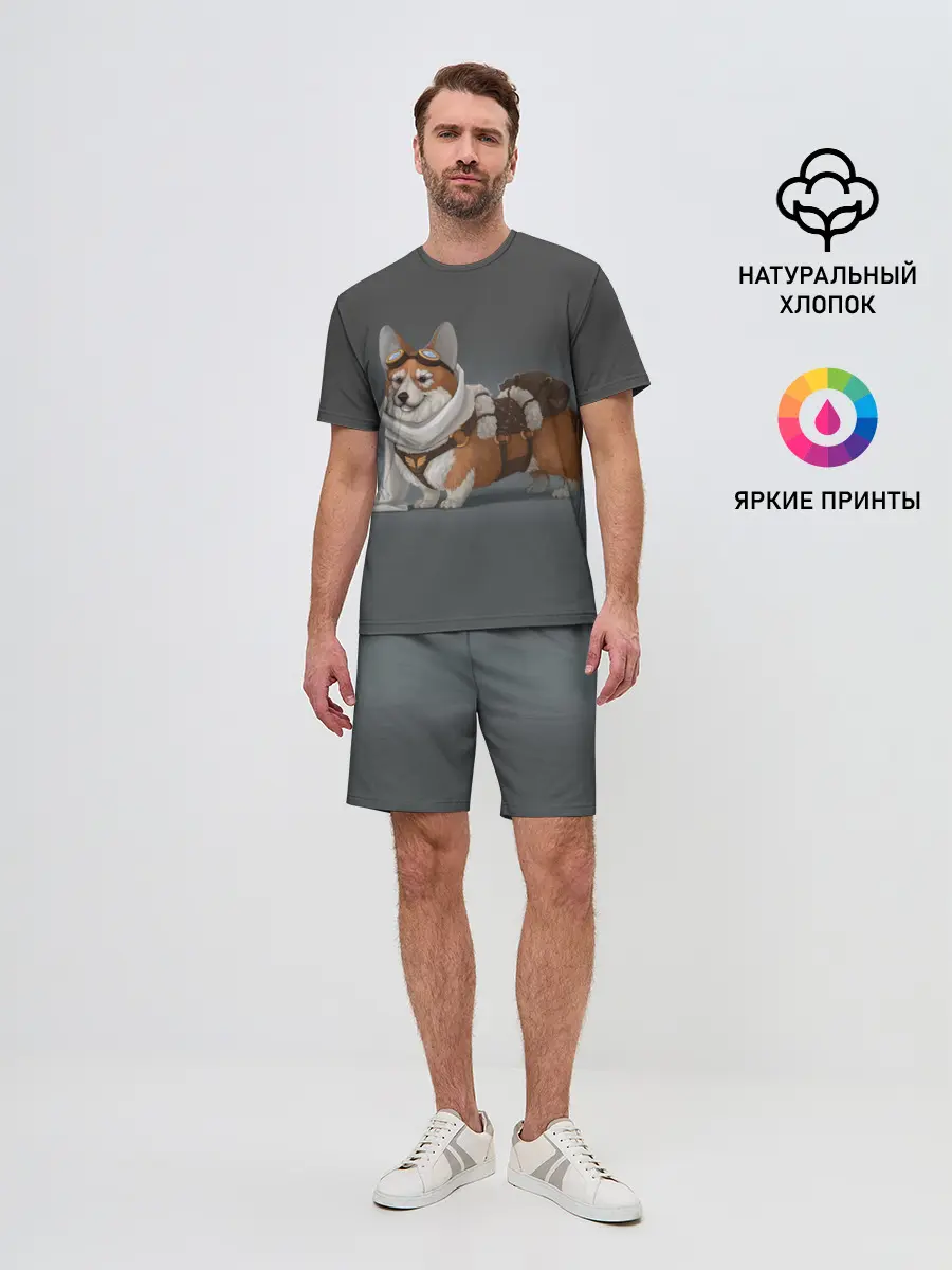 Мужской костюм с шортами / КОРГИ ПИЛОТ