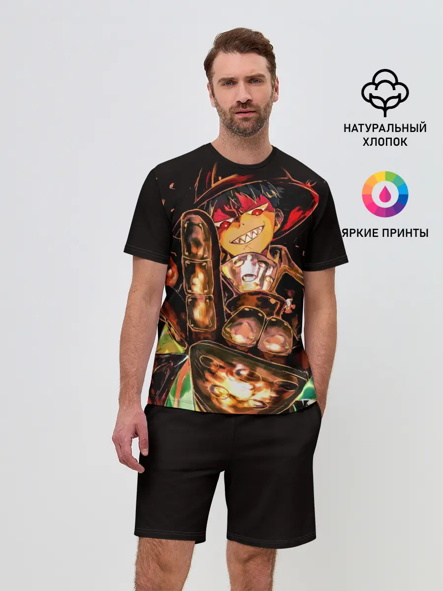 Мужской костюм с шортами / Пламенная бригада пожарных