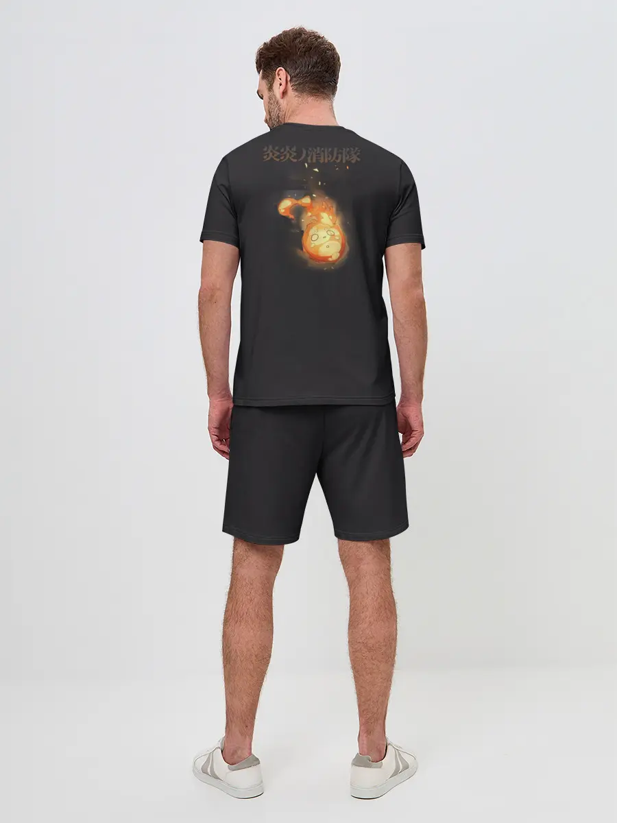 Мужской костюм с шортами / enenno shouboutai Fire Force