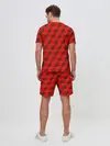 Мужской костюм с шортами / Кубики