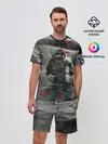 Мужской костюм с шортами / Космонавт