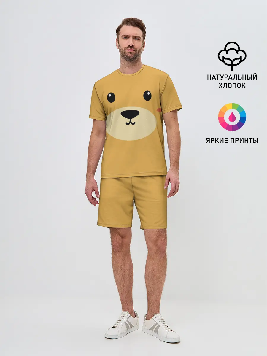 Мужской костюм с шортами / Мишка