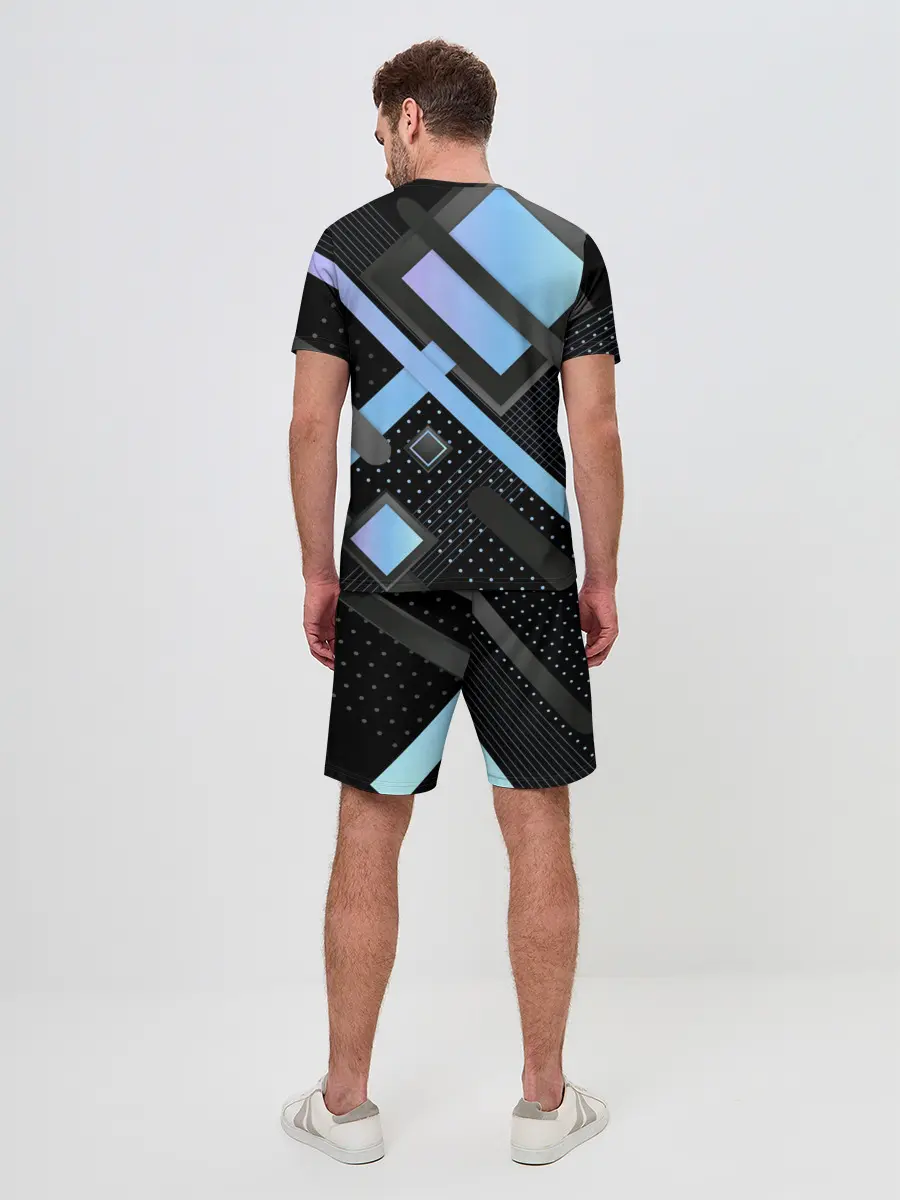 Мужской костюм с шортами / Modern Geometry