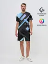 Мужской костюм с шортами / Modern Geometry
