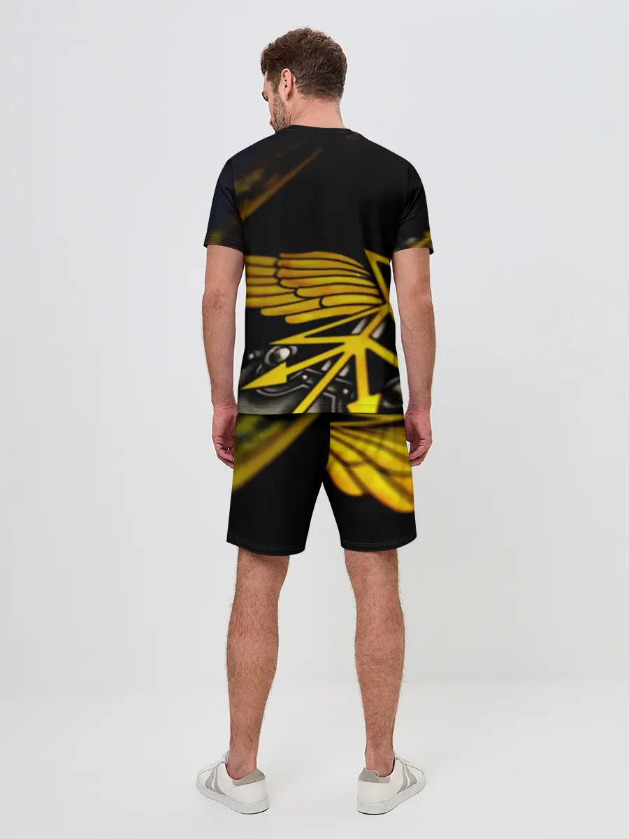 Мужской костюм с шортами / Войска связи