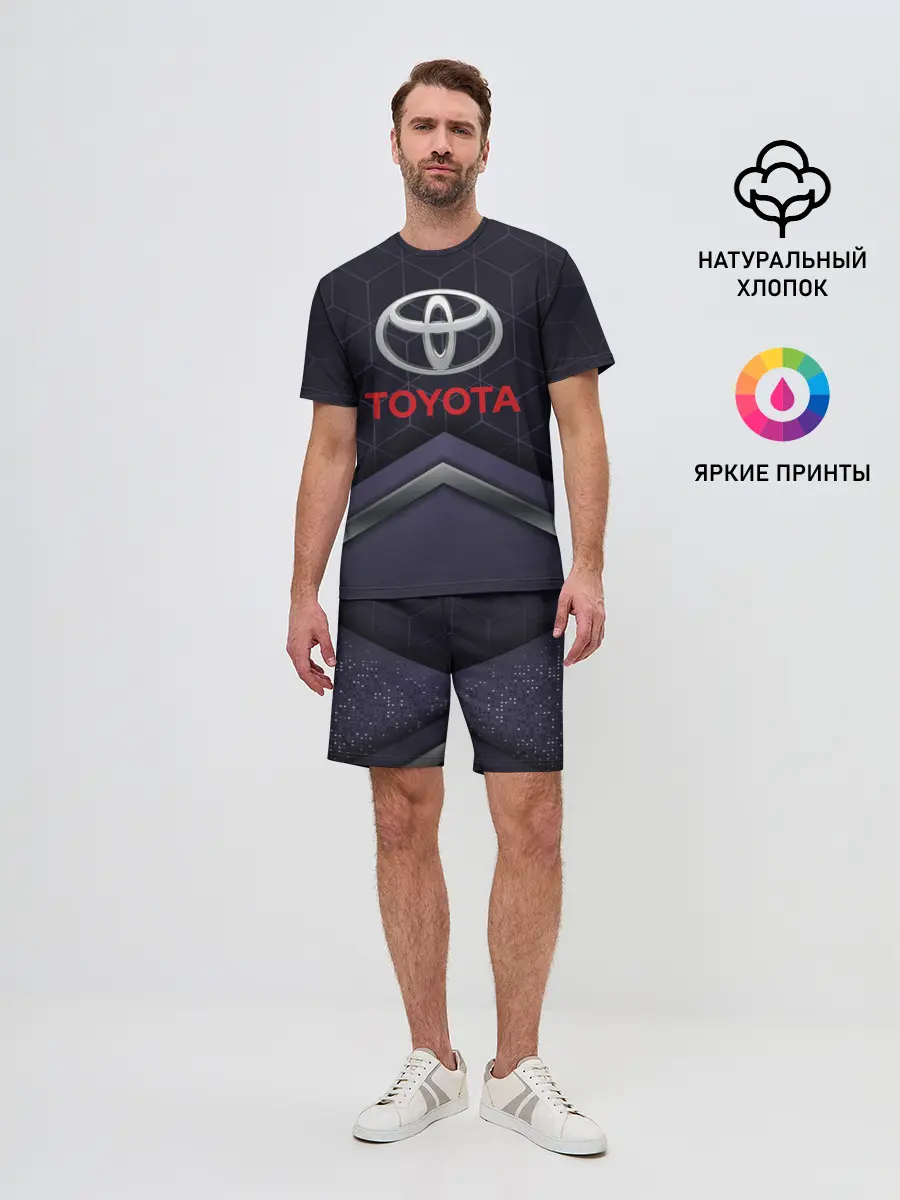 Мужской костюм с шортами / TOYOTA | ТОЁТА