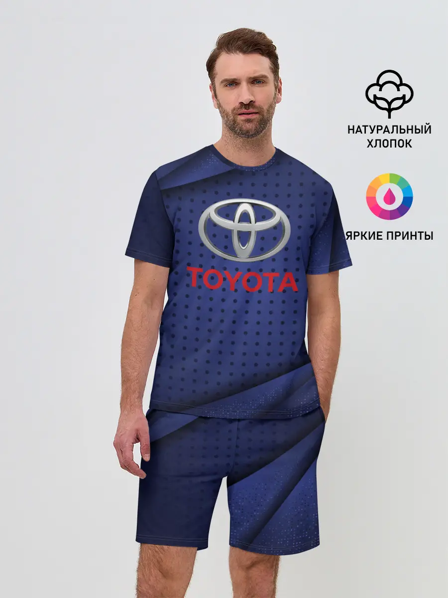 Мужской костюм с шортами / TOYOTA | ТОЕТА