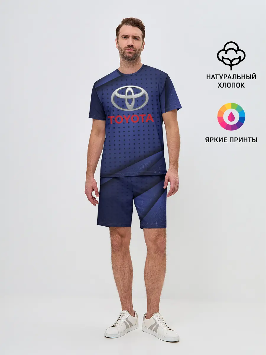 Мужской костюм с шортами / TOYOTA | ТОЕТА