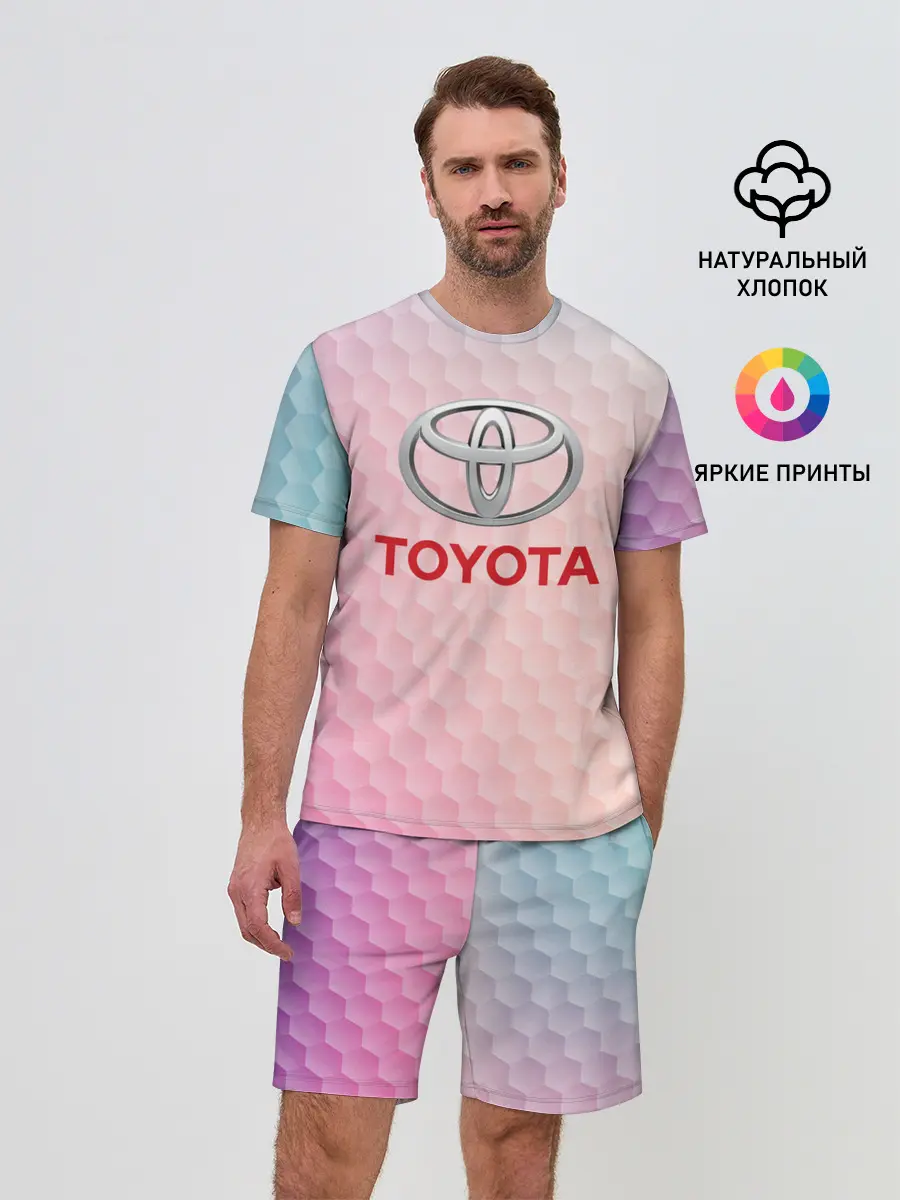 Мужской костюм с шортами / TOYOTA | ТОЕТА