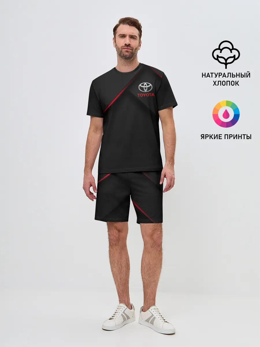 Мужской костюм с шортами / TOYOTA | ТОЙОТА