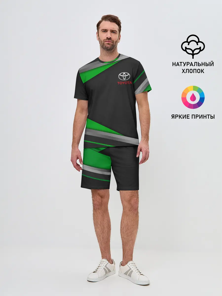 Мужской костюм с шортами / TOYOTA | ТОЁТА