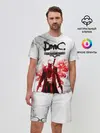 Мужской костюм с шортами / devil may cry