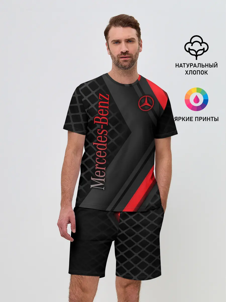 Мужской костюм с шортами / MERCEDES-BENZ | AMG