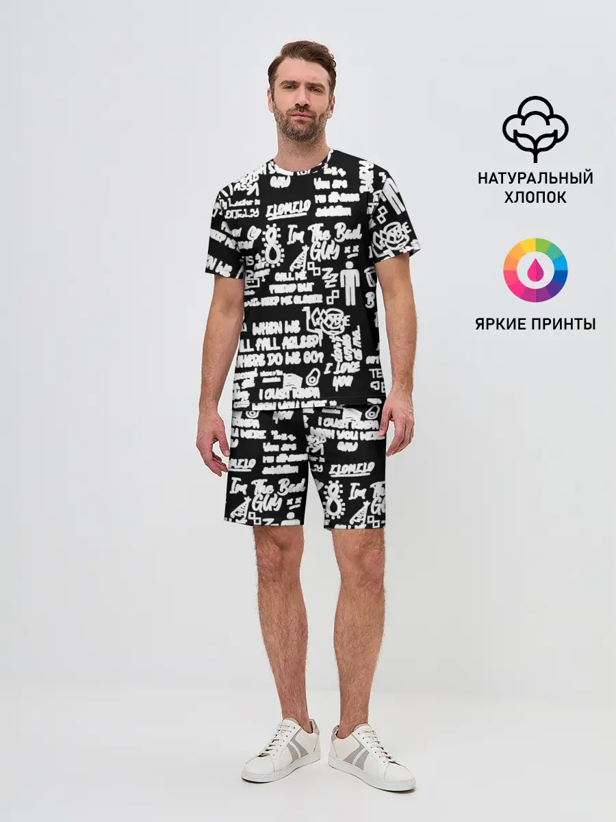 Мужской костюм с шортами / BILLIE EILISH BLACK