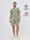 Мужской костюм с шортами / Денежная тема