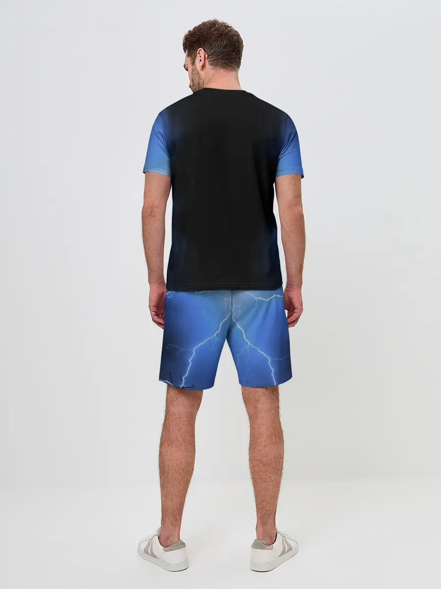 Мужской костюм с шортами / Грозовой кошак