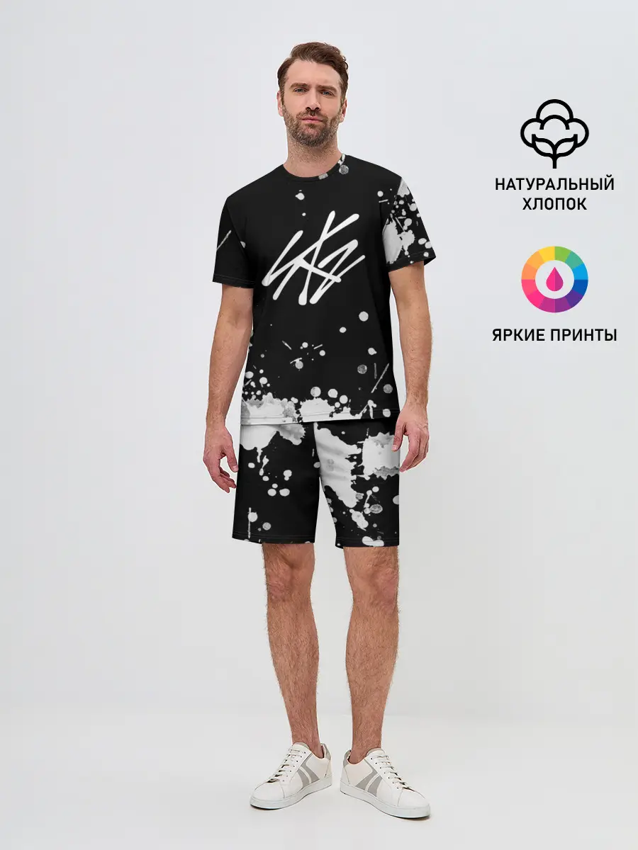 Мужской костюм с шортами / Stray Kids